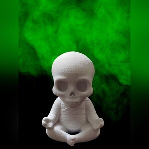 3D Printed Meditating Mummy Skeleton